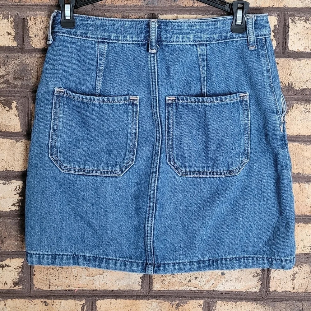 Hollister ultra high rise denim skirt - Picture 2 of 3
